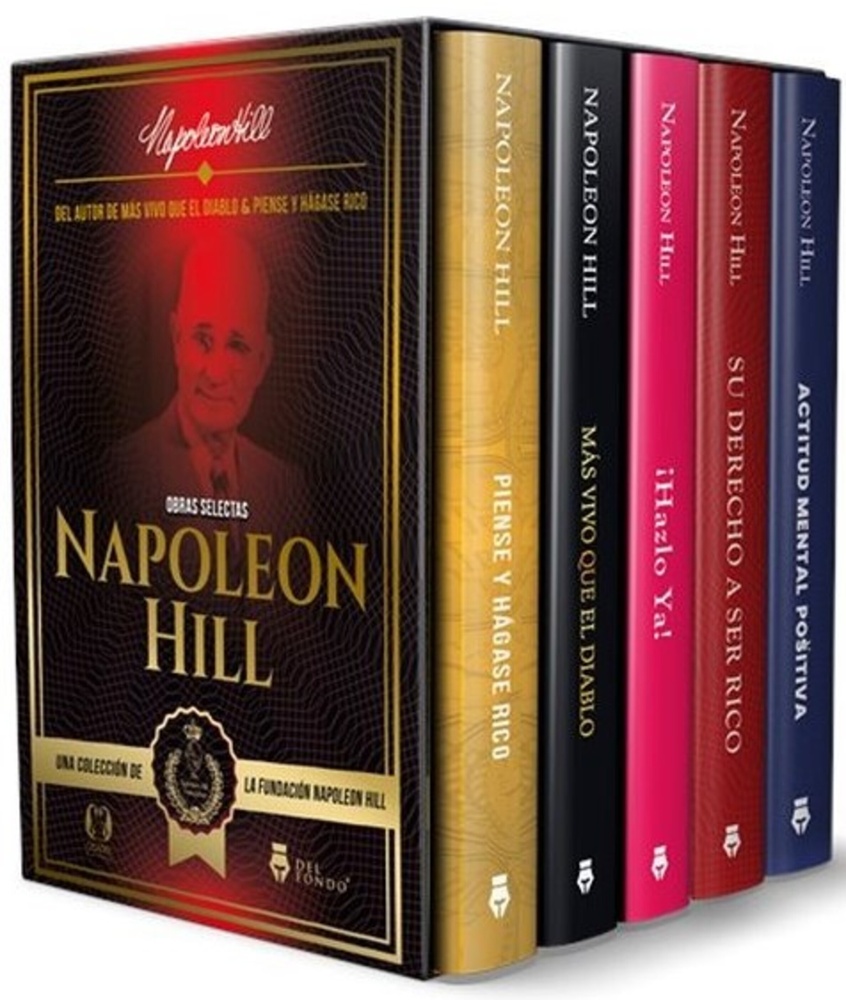 Obras selectas de Napoleon Hill. 5 tomos