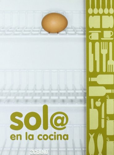 Sola en la cocina