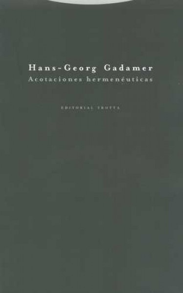 Acotaciones hermenéuticas