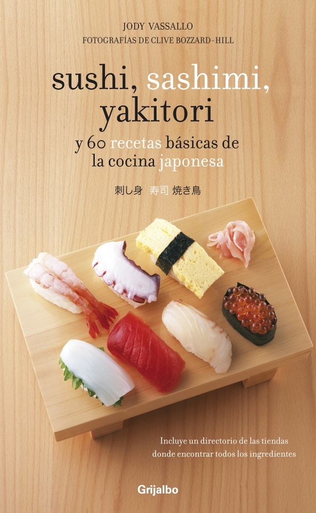 Sashimi y yakitori sushi