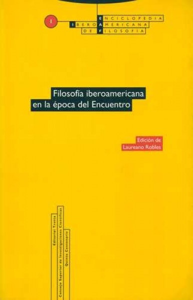 Filosofia iberoamericana en la epoca del Encuentro