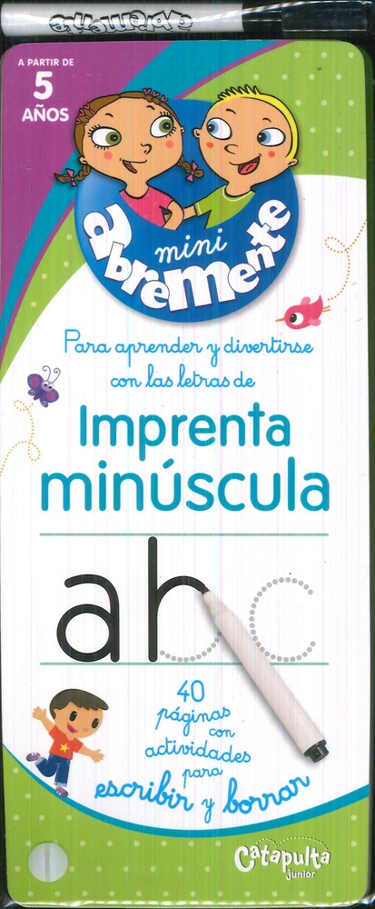 Mini abremente. Imprenta minuscula