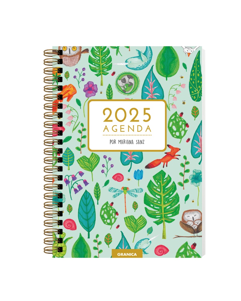 Pequeños grandes artistas 2025 agenda anillada