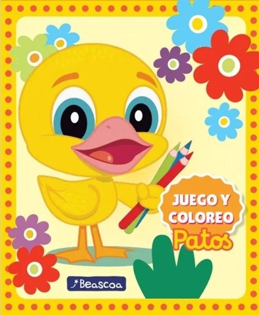 Block para colorear - patos