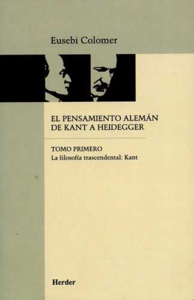 pensamiento aleman kant-heidegger t.1