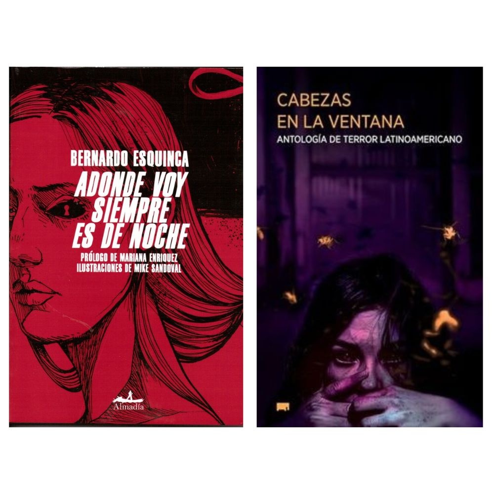 Adonde voy siempre es de noche + Cabezas en la ventana KIT