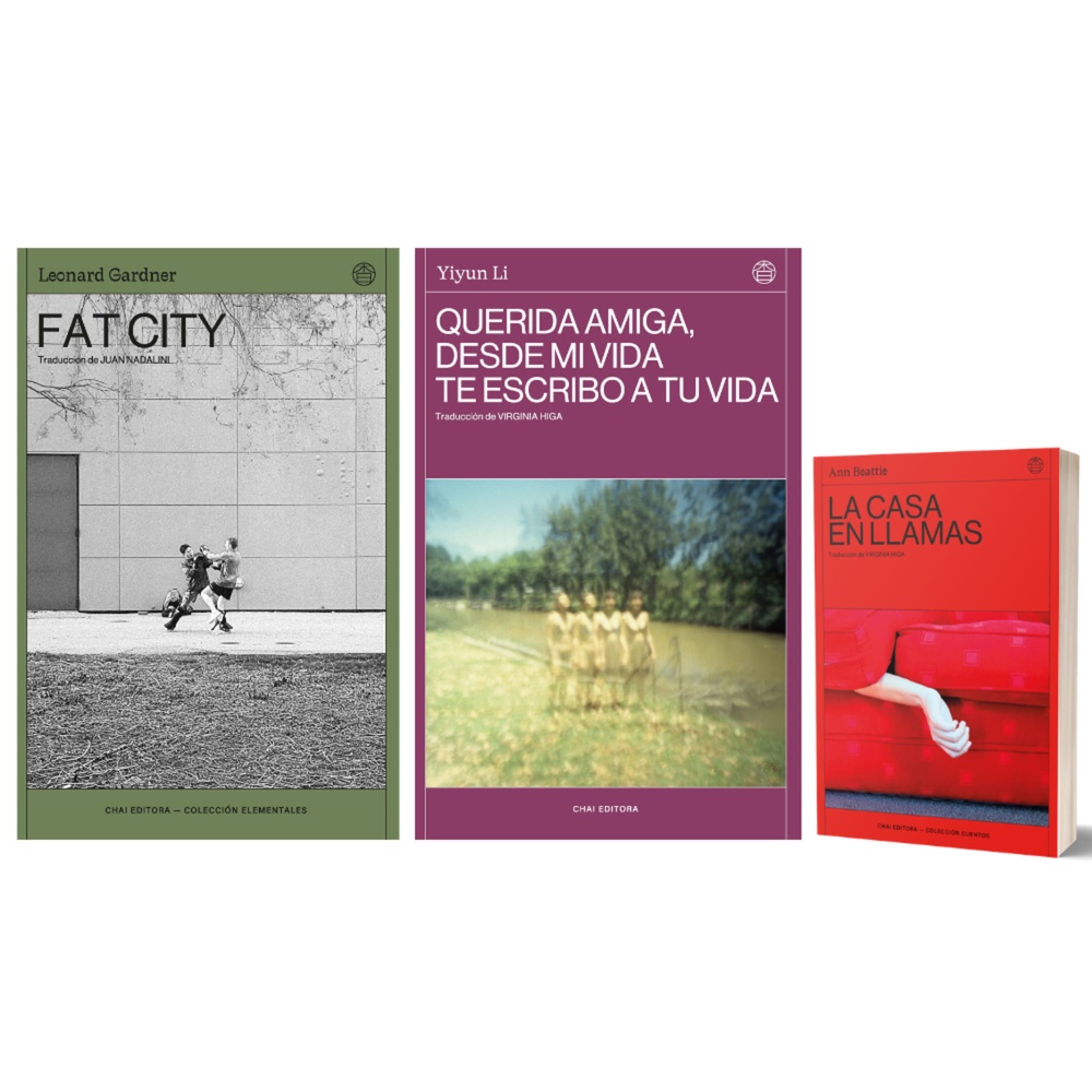 Pack 3x2 - Querida amiga desde mi vida te escribo a tu vida + Fat city + La casa en llamas KIT