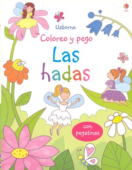 Hadas, Las. Coloreo y pego