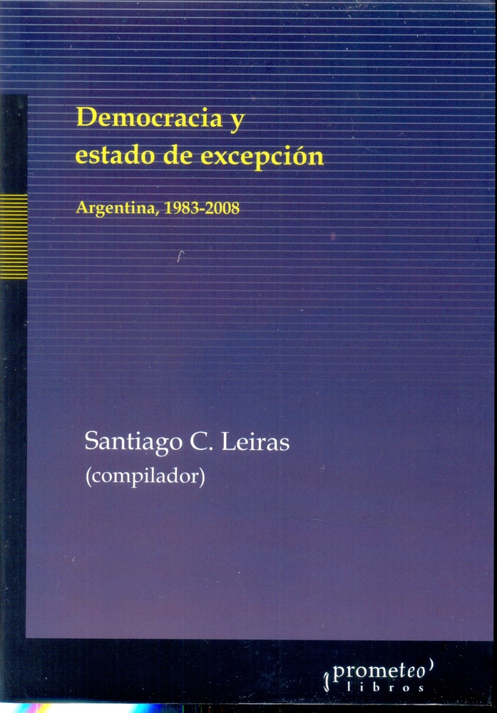 Democracia y estado de excepcion