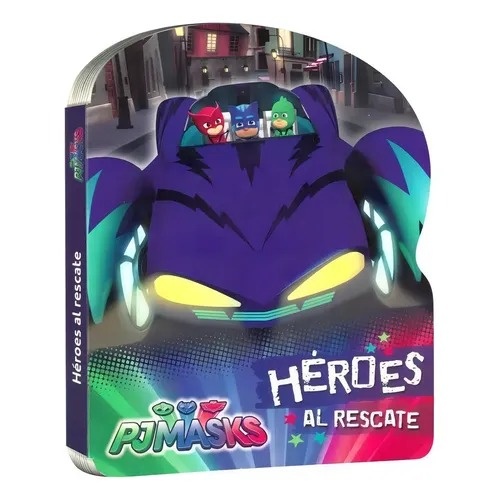 Pj mask (libros con forma)