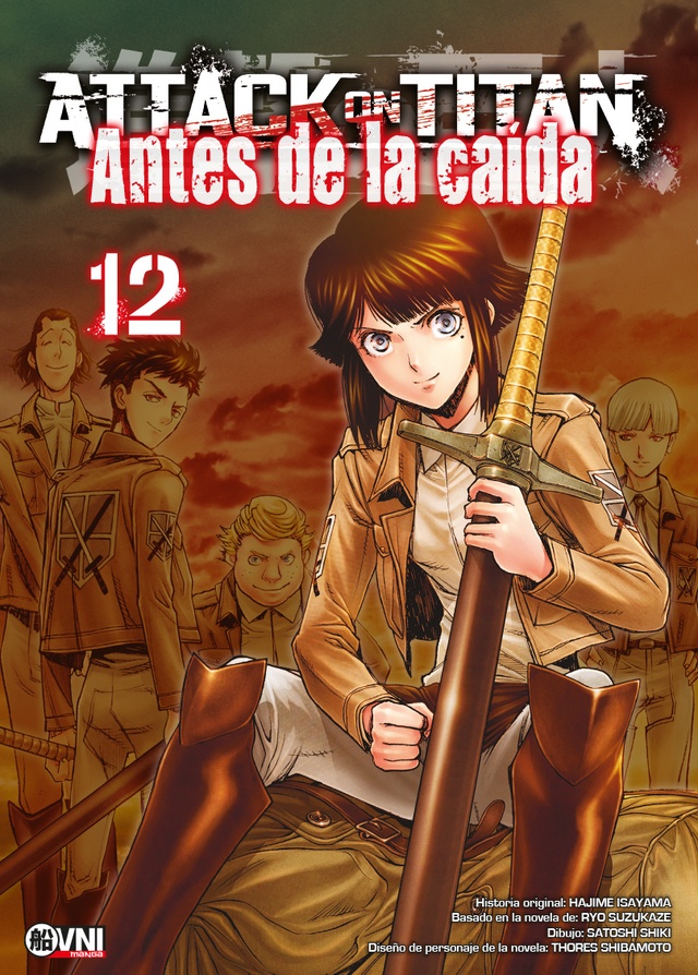 Attack on Titan Antes de la caída Vol. 12