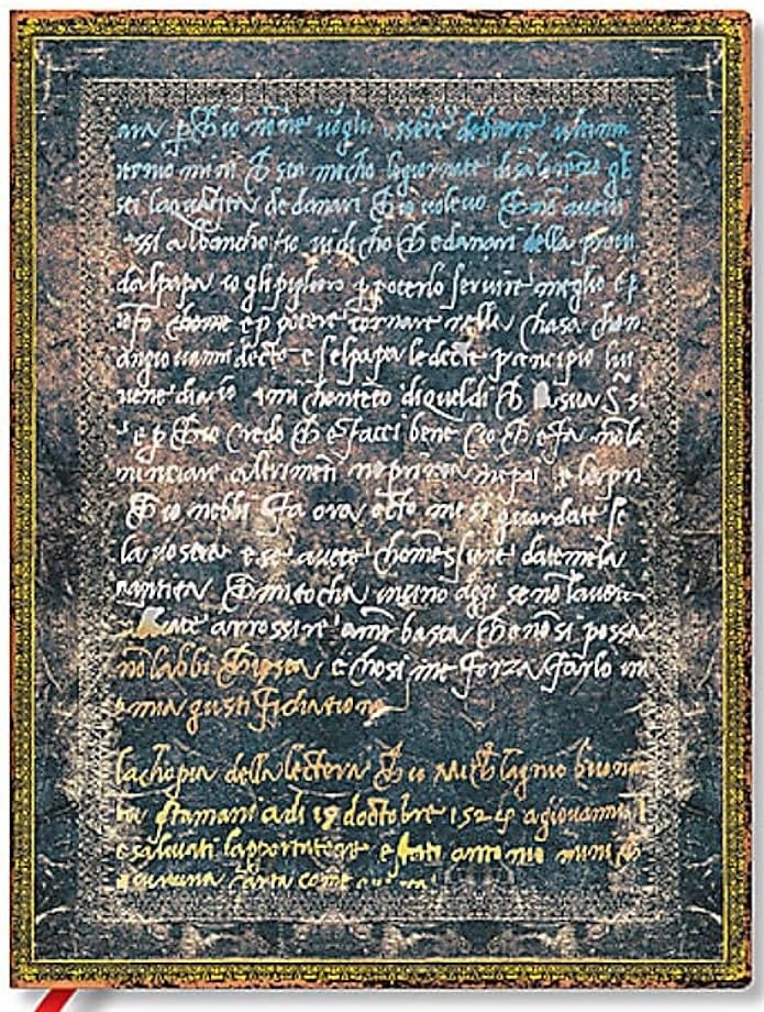 Miguel ángel, escritura - ultra-rayado