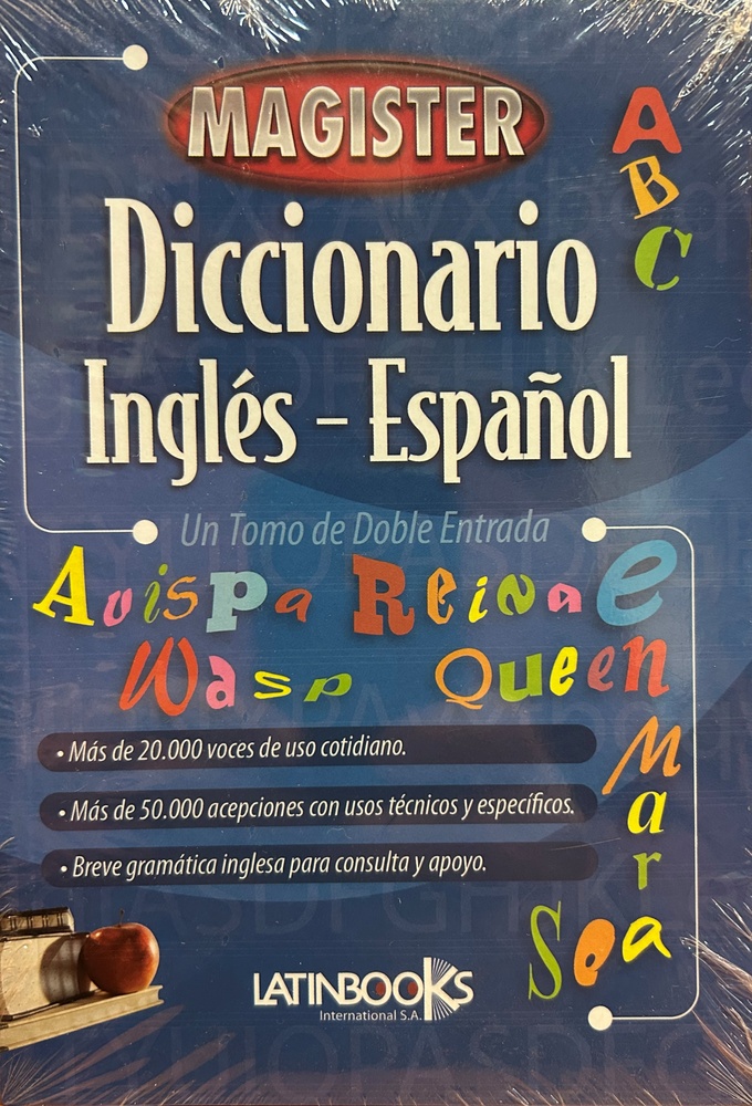 Dicc. magister ingles/esp/ingles n/vers