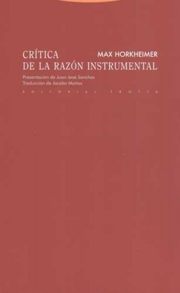 Critica de la razon instrumental