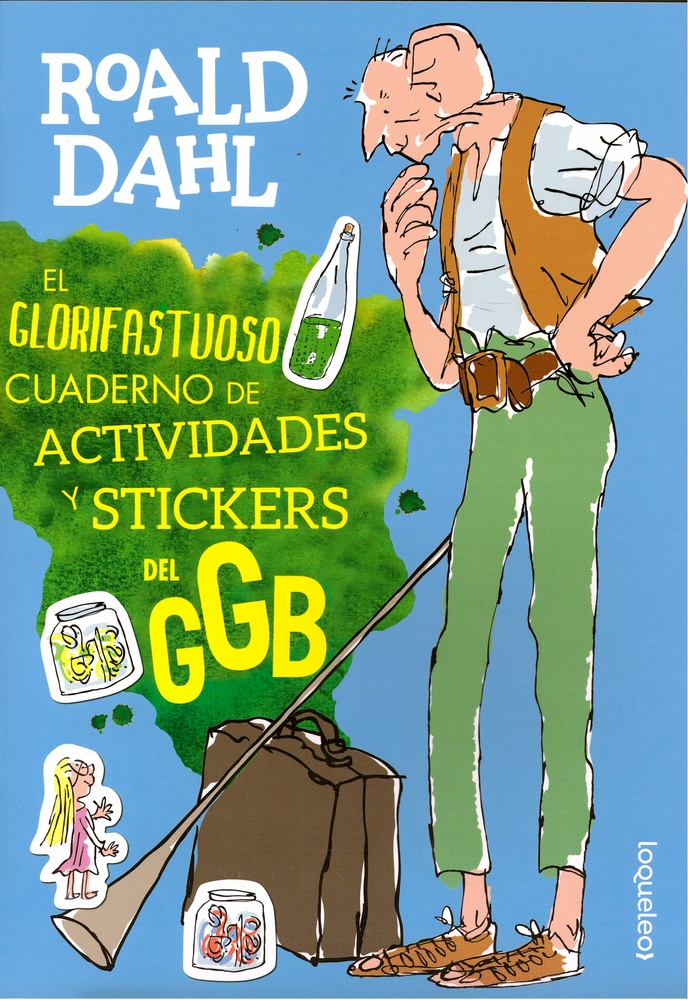 El Glorifastuoso cuaderno de actividades y stickers del GGB
