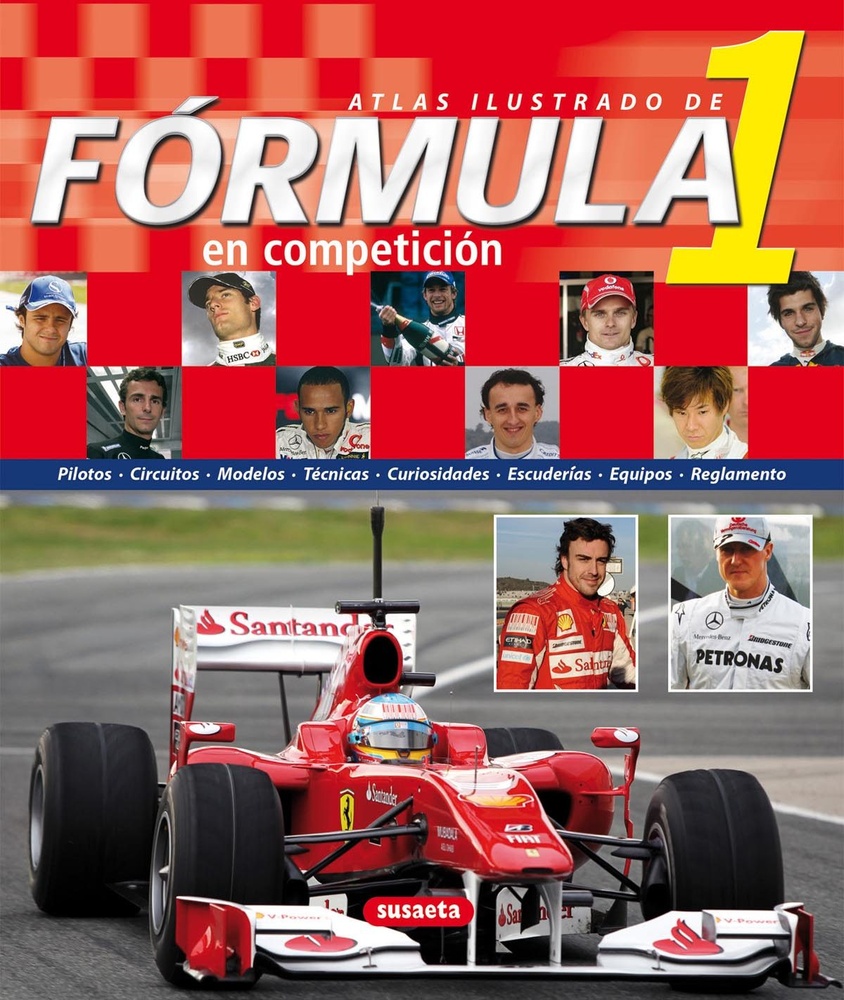Atlas ilustrado de formula 1 en competicion