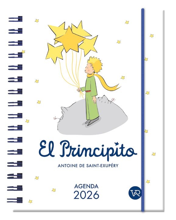 Agenda El Principito 2026: blanca