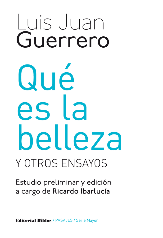 Qué es la belleza y otros ensayos