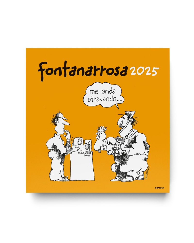 Fontanarrosa 2025, calendario de pared