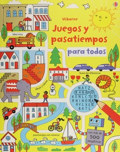 Juegos Y Pasatiempos Para Todos- Pegatinas