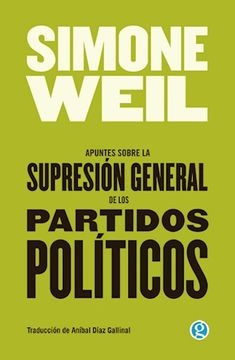 Apuntes sobre la supresion de los partidos politicos