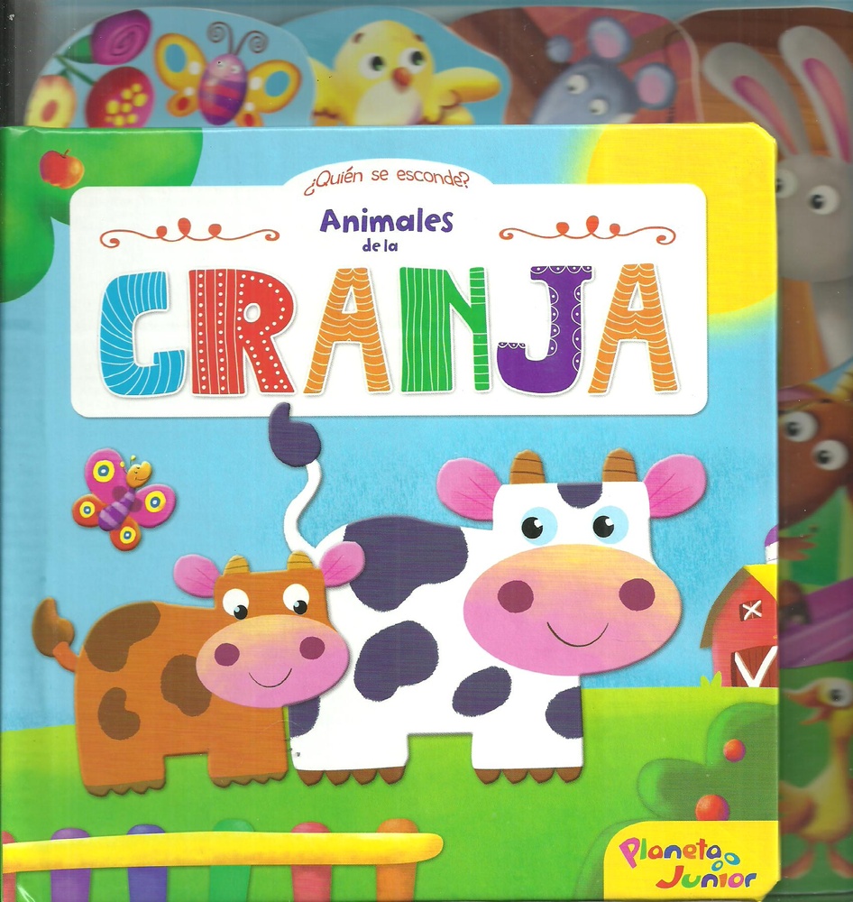 Quien se esconde. Animales de la granja