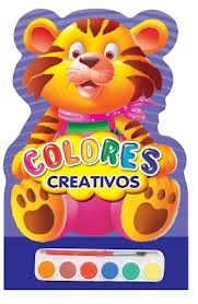 Colores creativos leon (violeta