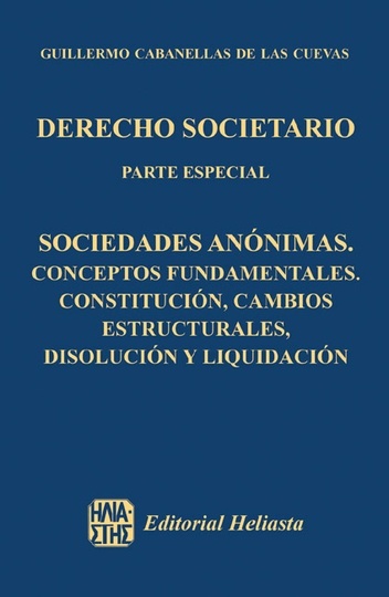 Derecho Societario - Parte Especial -