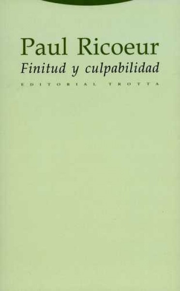 Finitud y culpabilidad