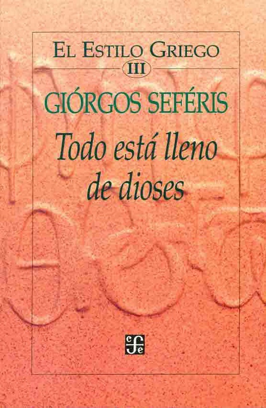 Estilo Griego, El. III