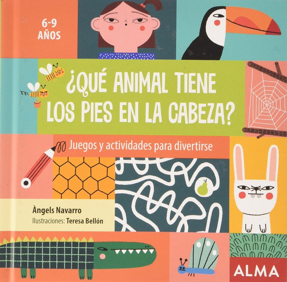 que animal tiene los pies en la cabeza?
