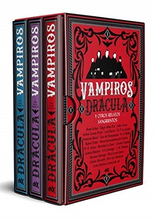 Vampiros. Dracula y otros relatos sangrientos (Caja con tres libros)