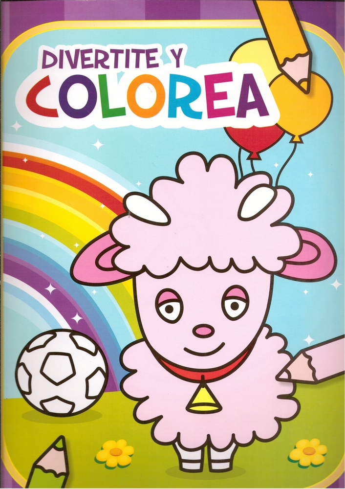 Divertite Y Colorea Nº1 Violeta