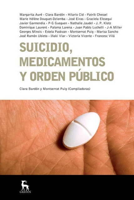 Suicidio, medicamentos y orden publico