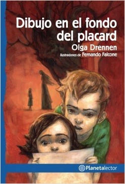 Dibujo en el fondo del placard