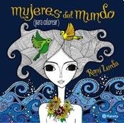 Mujeres del mundo (para colorear)