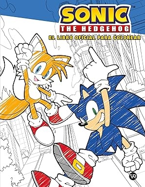 Sonic the hedgehog El libro oficial para colorear