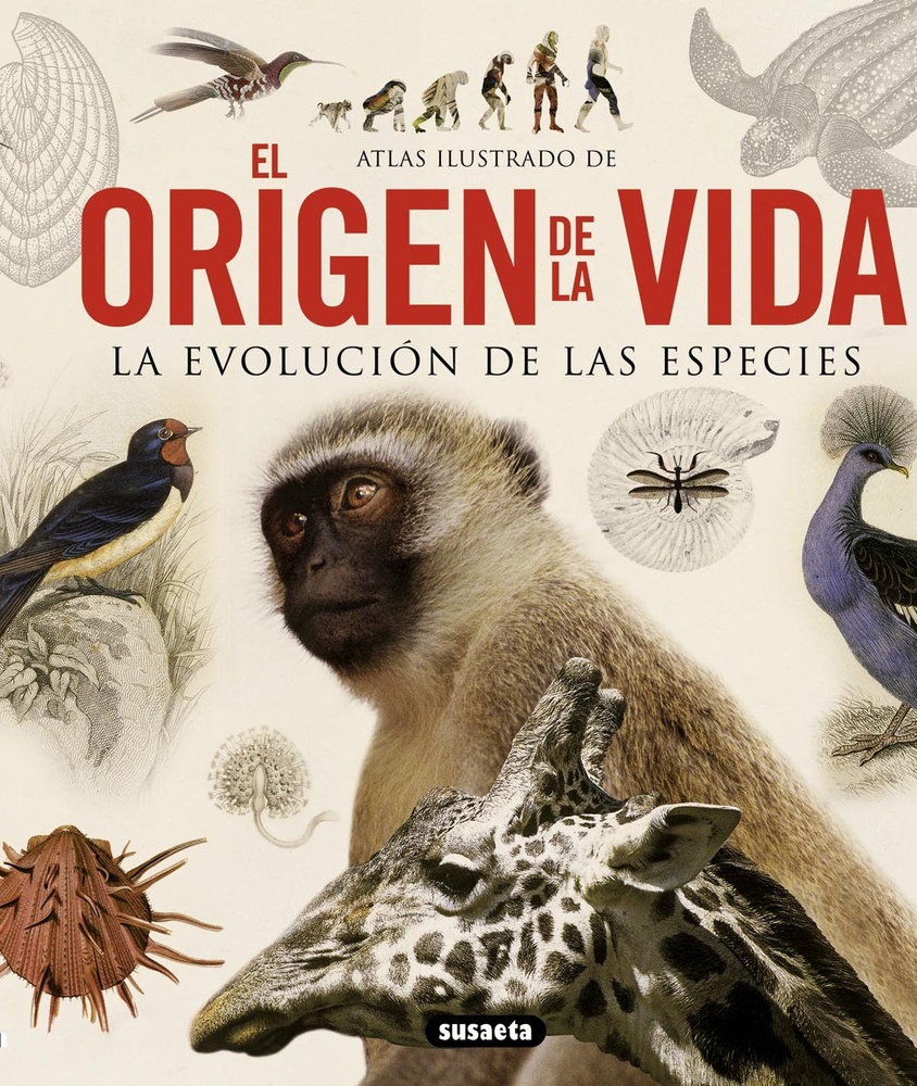 Atlas ilustrado de el origen de la vida la evolucion de las esp.