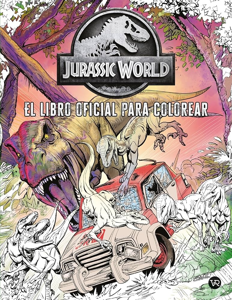 Jurassic World: el libro oficial para colorear