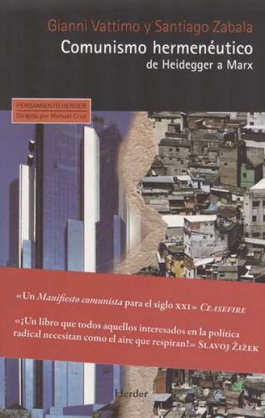 Comunismo hermeneutico de Heidegger a Marx