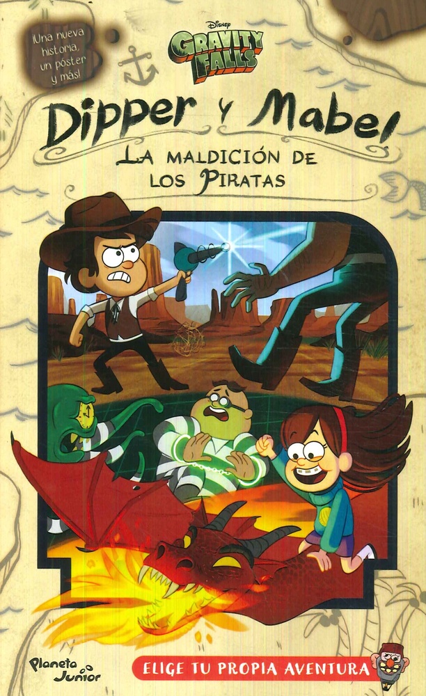 Dipper y Mabel. La maldicion de los piratas