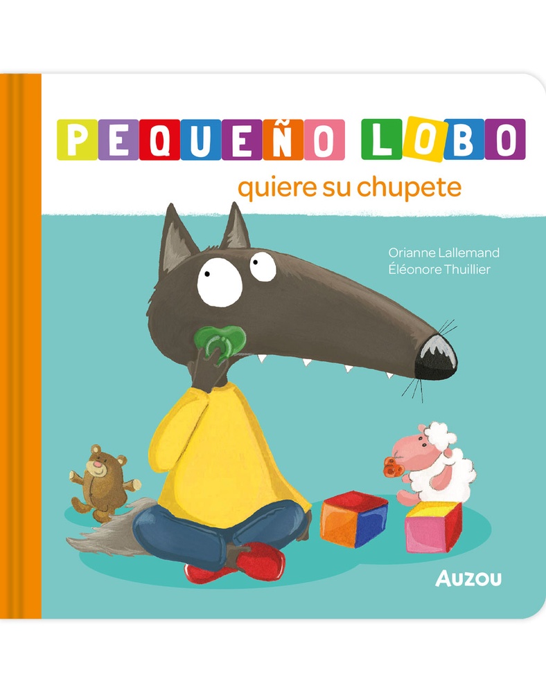 Pequeño lobo: Quiere su chupete