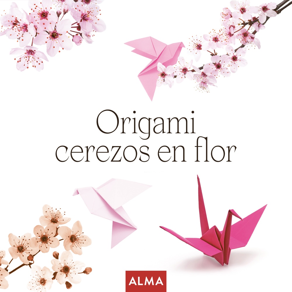 Origami cerezos en flor