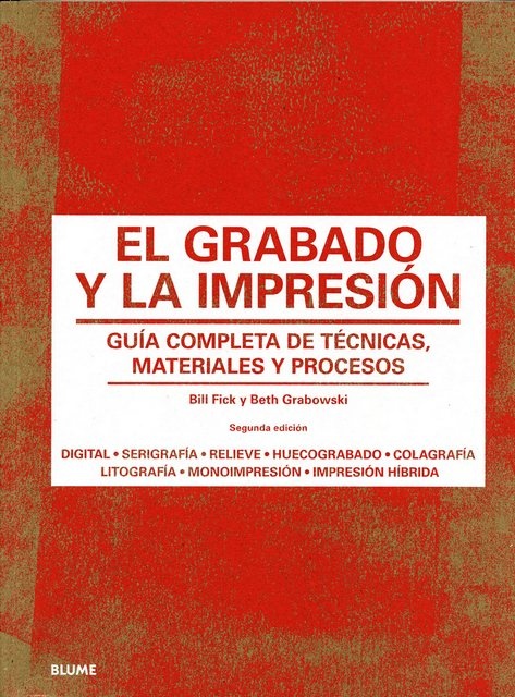 El Grabado y la impresion
