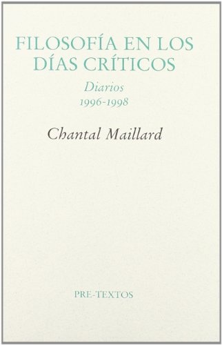 Filosofia en los dias criticos
