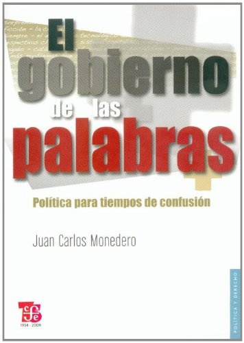 el gobierno de las palabras