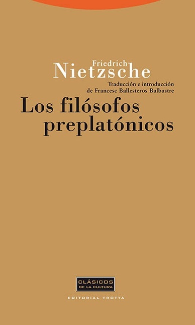 Los filosofos preplatonicos
