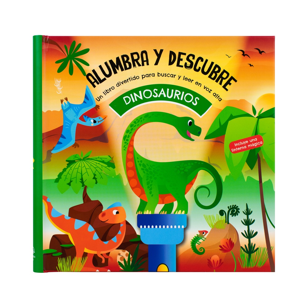 Alumbra y descubre: dinosaurios