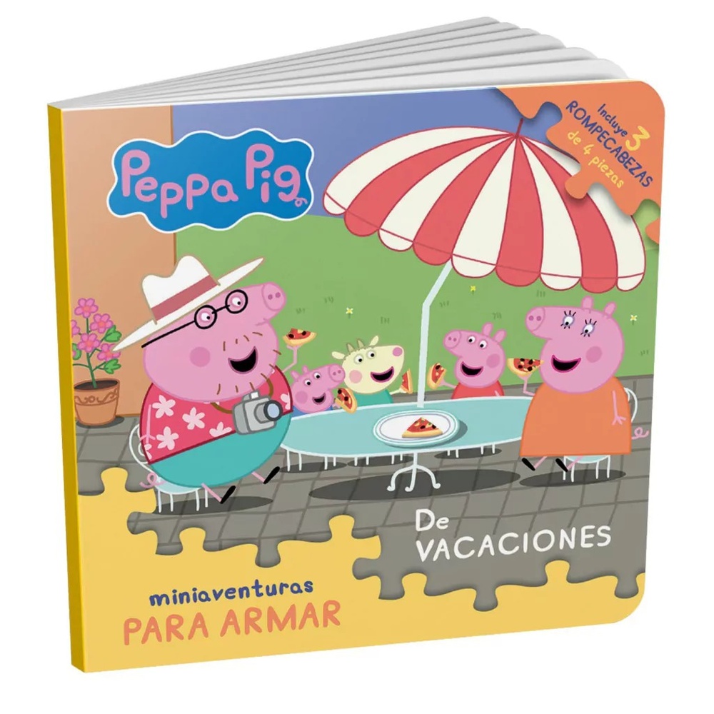 Mini aventuras para armar peppa pig: de vacaciones