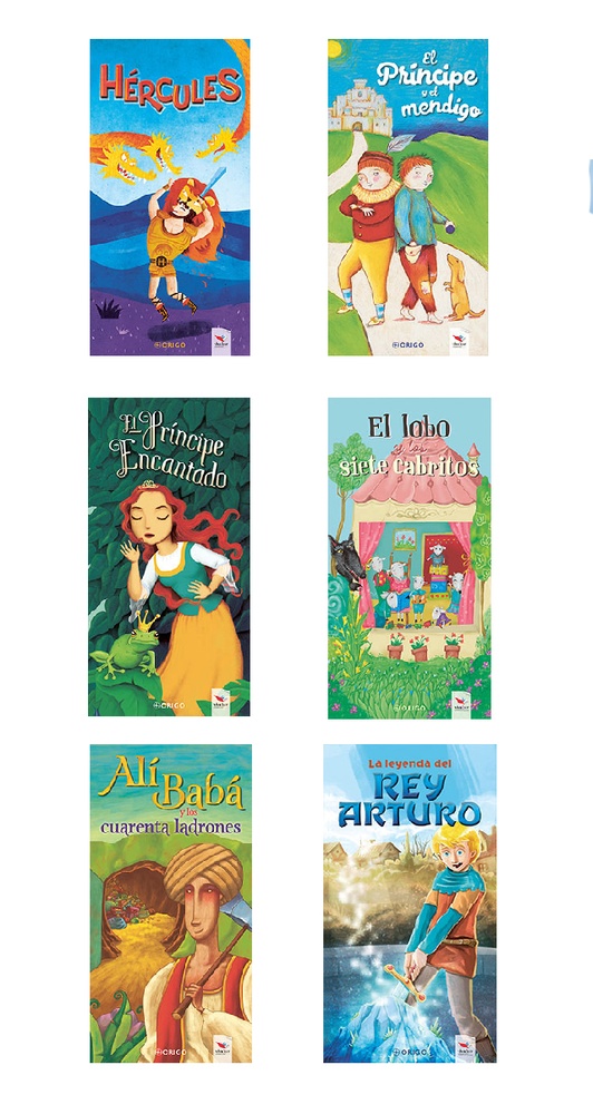 PACK 6 LIBROS INFANTILES 2018